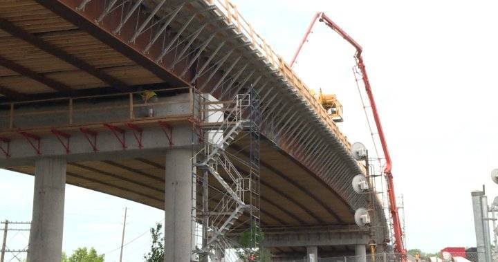Work on Kingston’s John Counter railway overpass continues - globalnews.ca - city Kingston