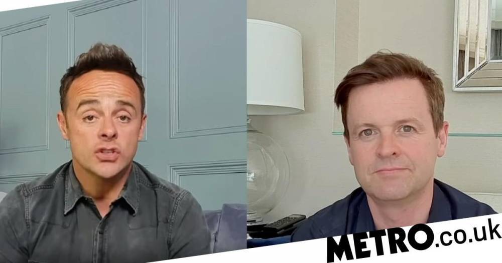 Declan Donnelly - David Walliams - Ant and Dec hold virtual assembly to help children struggling to cope with pandemic - metro.co.uk