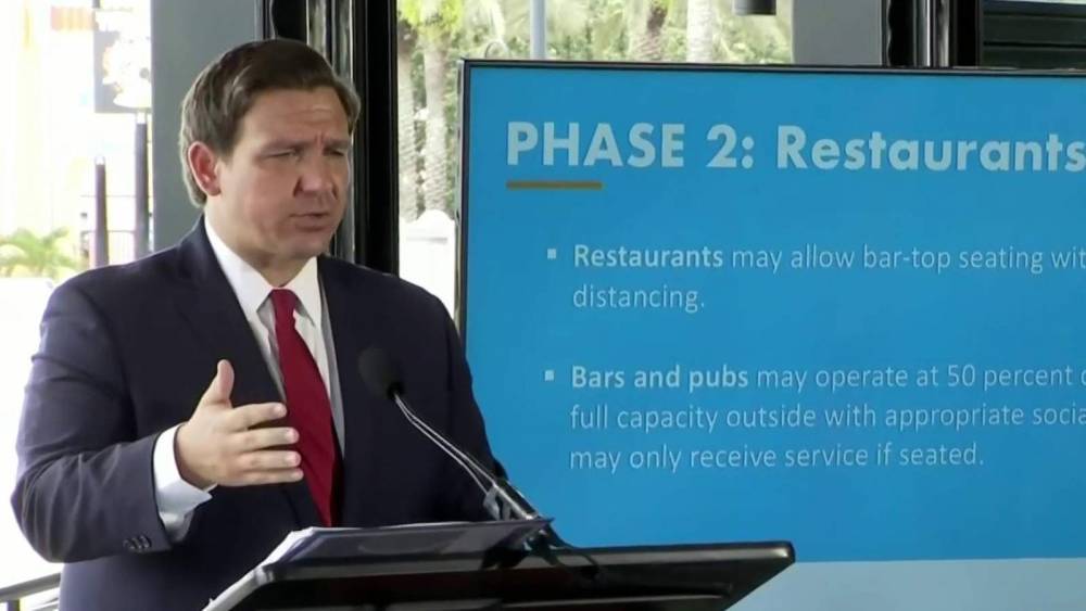 Ron Desantis - Florida reports 1,305 new cases of COVID-19 as state enters phase 2 of reopening - clickorlando.com - state Florida - county Broward - county Palm Beach - county Miami-Dade