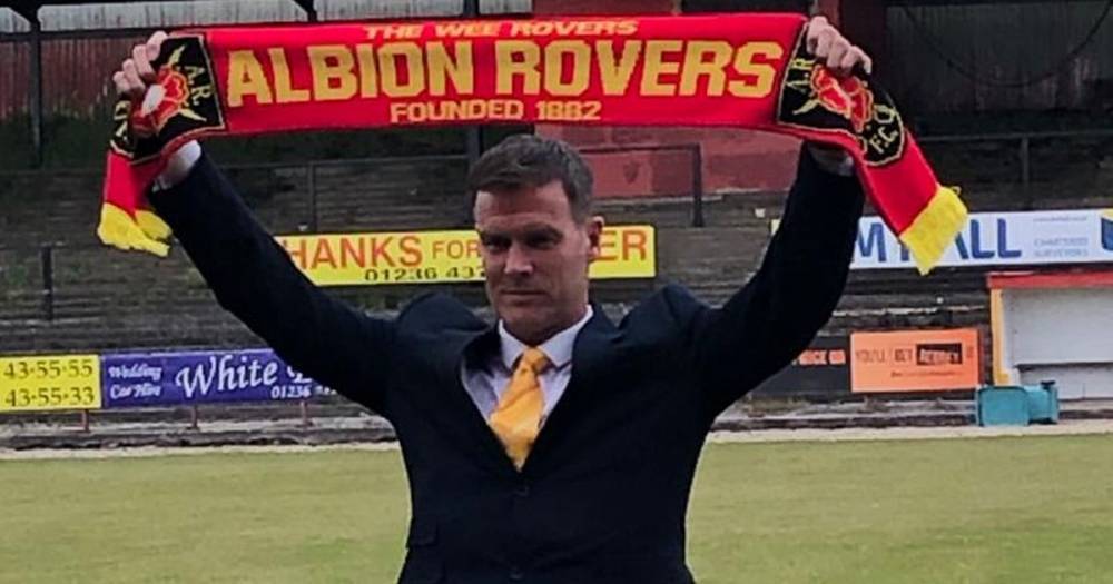 Ayr United - Albion Rovers appoint Brian Reid as new manager - dailyrecord.co.uk