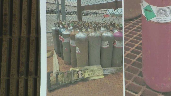 Police: Gas canisters stolen from inside Philly business - fox29.com - state Pennsylvania - city Philadelphia - Philadelphia, state Pennsylvania