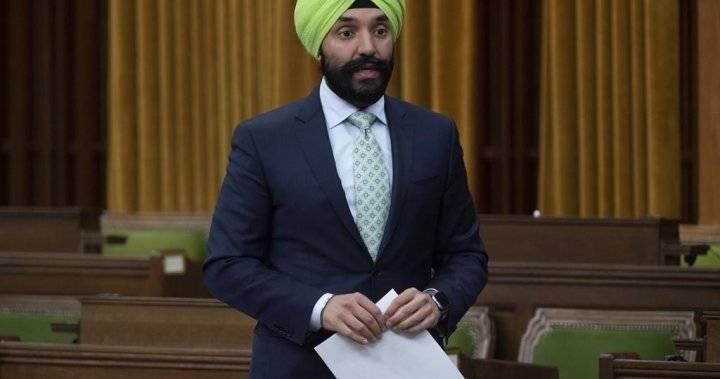 Navdeep Bains - Canada’s auction of 5G wireless spectrum to telecom firms delayed due to coronavirus - globalnews.ca - Canada - county Rogers - county Bell