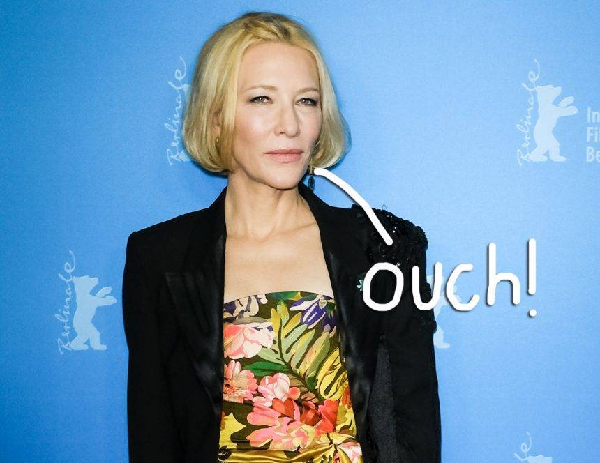 Julia Gillard - Cate Blanchett Explains Her… CHAINSAW INJURY?! - perezhilton.com - Australia