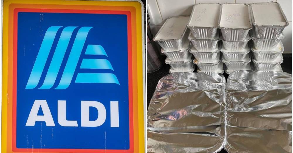 Mum shares Aldi shopping after making 26 meals for £20 for relatives in lockdown - manchestereveningnews.co.uk