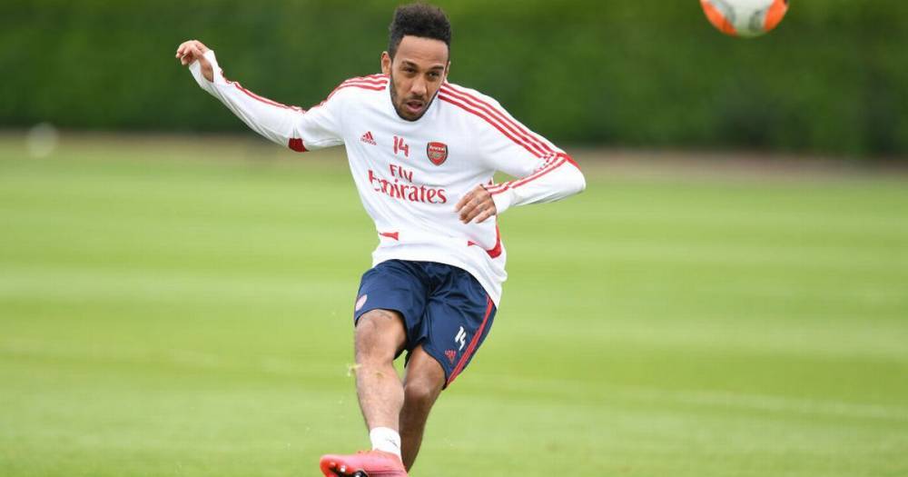 Mikel Arteta - Pierre-Emerick Aubameyang gives an update on Arsenal training ahead of Man City clash - manchestereveningnews.co.uk - city Manchester - city Man