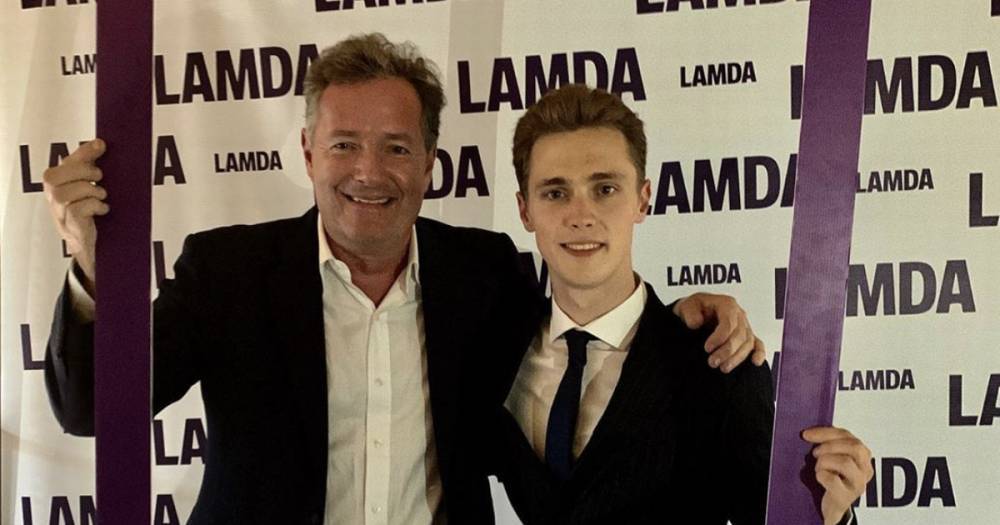Piers Morgan - Piers Morgan forced to defend his son after he receives backlash for attending Black Lives Matter protest - ok.co.uk - Britain - city London