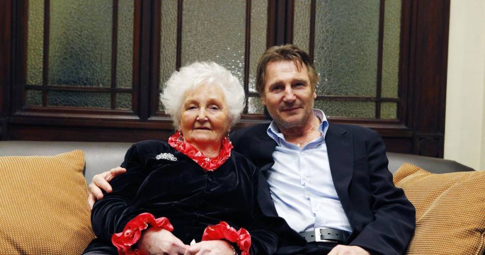 Liam Neeson - Liam Neeson heartache as his mum Kitty dies one day before his birthday - dailystar.co.uk - Ireland