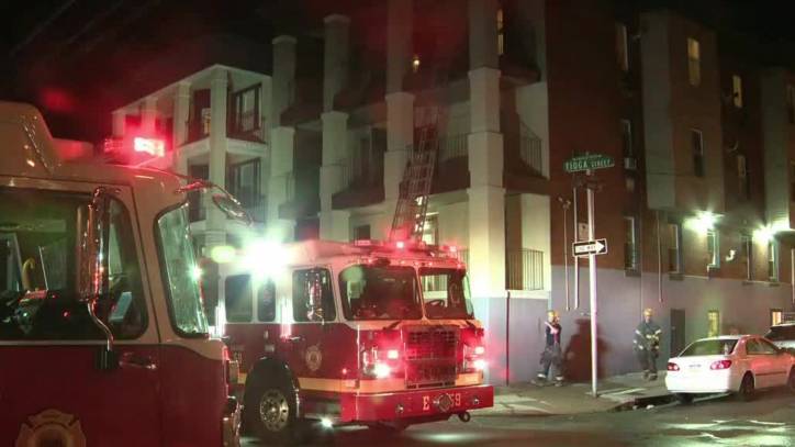 Authorities: 2-year-old hospitalized after early morning fire in Tioga - fox29.com - Philadelphia - county Tioga