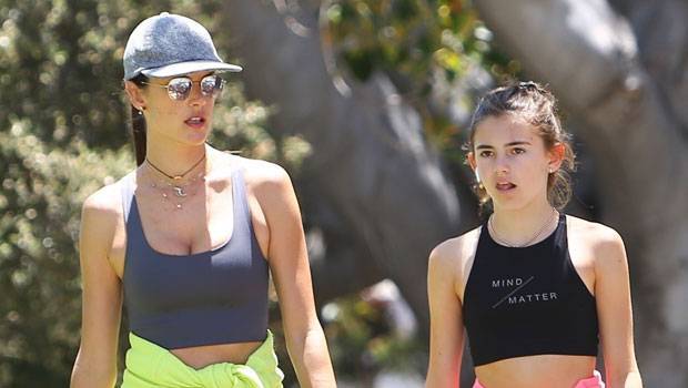 Alessandra Ambrosio - Alessandra Ambrosio, 39, Twins With Mini-Me Daughter Anja, 11, While Breaking A Sweat In LA — Pics - hollywoodlife.com - Los Angeles - Brazil