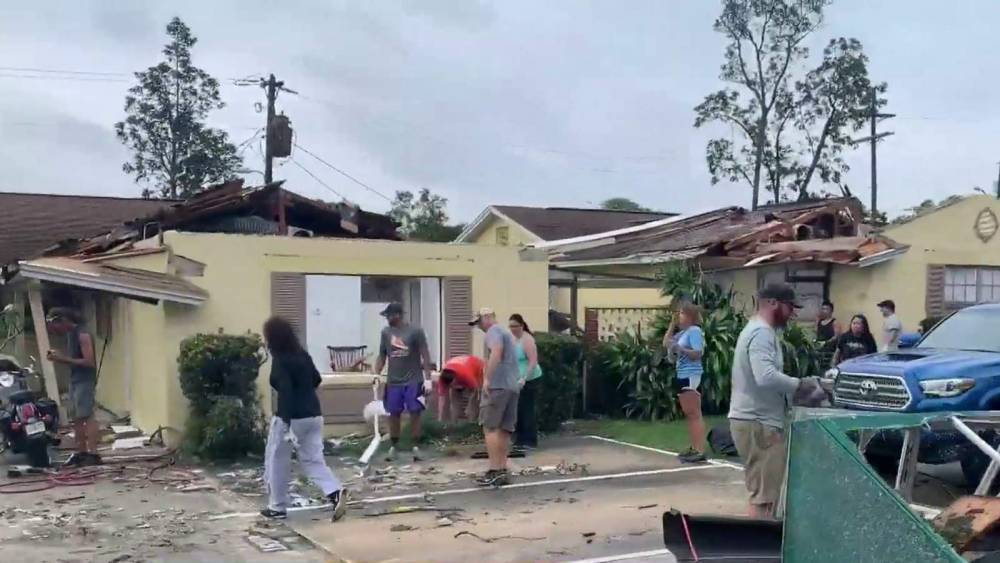 ‘We lost everything in two seconds:’ Tornado topples trees, destroys homes in Orange County - clickorlando.com - state Florida - county Orange