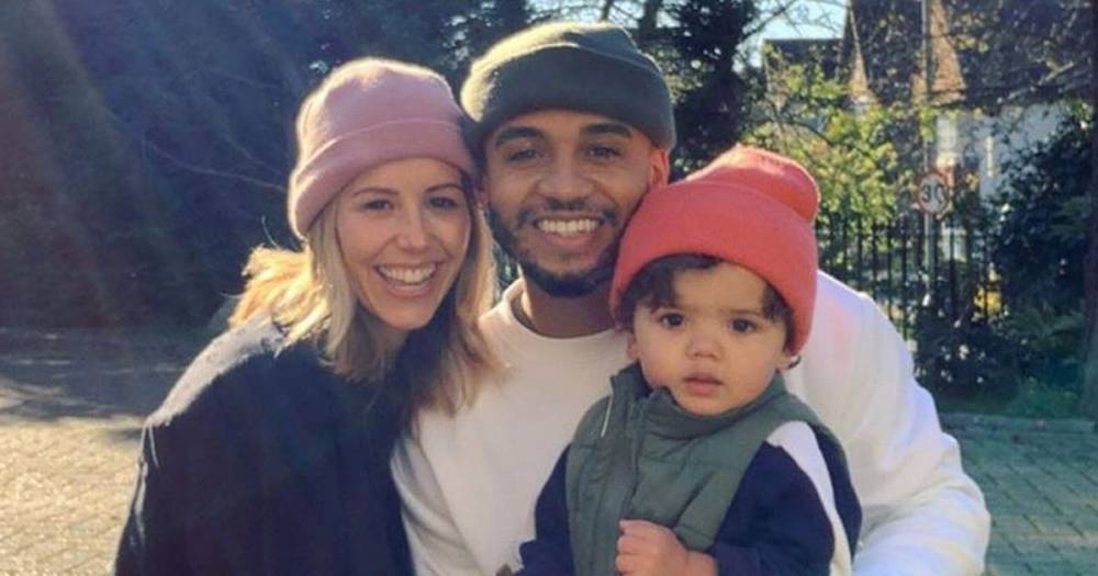 Aston Merrygold shares first glimpse of adorable newborn baby son Macaulay - mirror.co.uk
