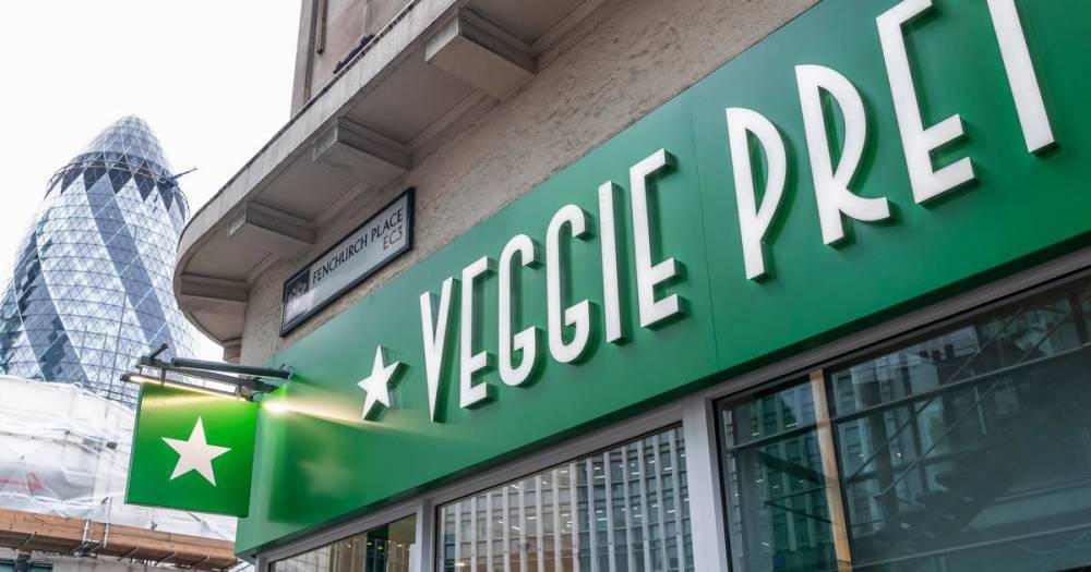Veggie Pret re-opens and launches delivery in partnership with Deliveroo - mirror.co.uk - city London - city Manchester