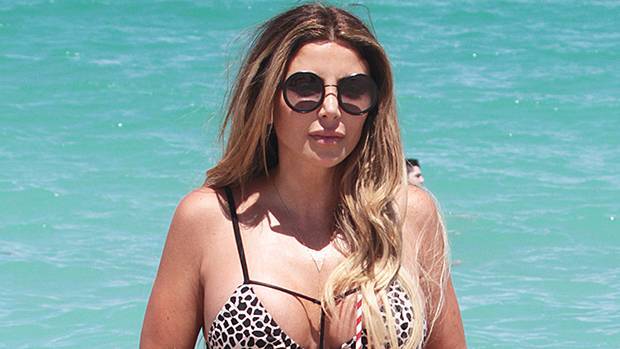 Larsa Pippen - Happy Sunday - Larsa Pippen, 45, Stuns In Peach Colored Bikini Vows To ‘Spread Happiness’ ‘Positive Vibes’ - hollywoodlife.com - county Peach