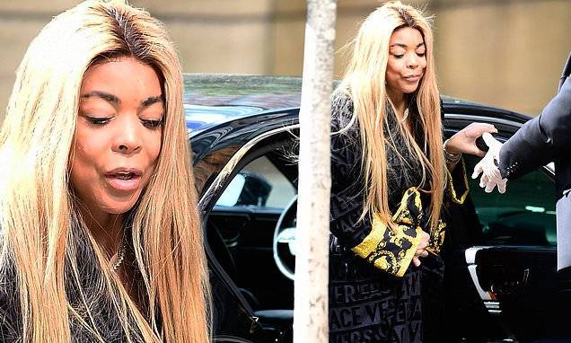 Wendy Williams - Wendy Williams is pictured for the first time since taking a break from talk show - dailymail.co.uk - city New York - city Manhattan