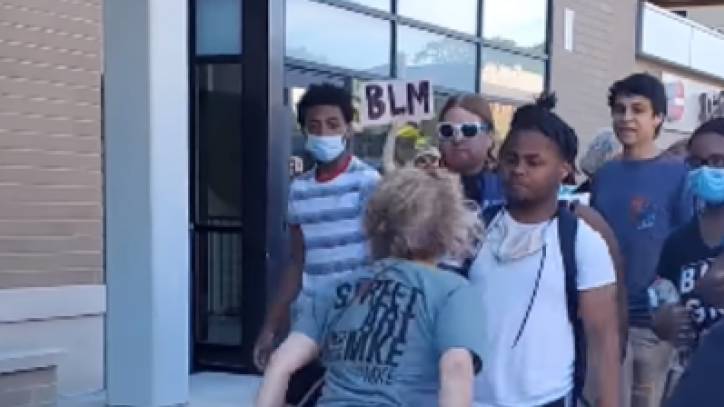 Woman arrested for spitting on juvenile protester during anti-racism demonstration in Milwaukee - fox29.com - city Milwaukee