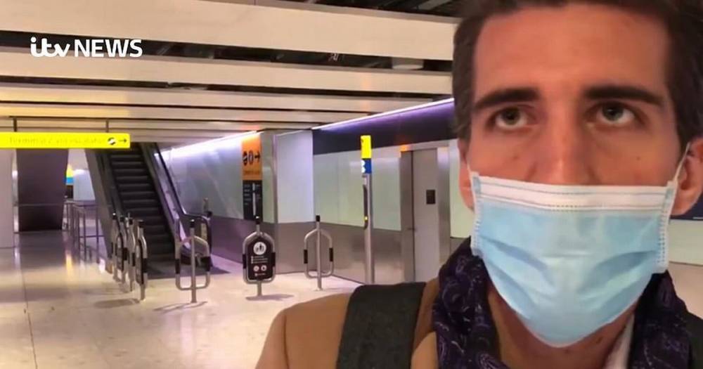 Sick tourist lands at Heathrow unaware of quarantine rules before getting the Tube - mirror.co.uk - Switzerland - Britain