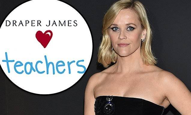Reese Witherspoon - Reese Witherspoon gets sued over offer of free Draper James dress for teachers amid coronavirus - dailymail.co.uk - city Paris