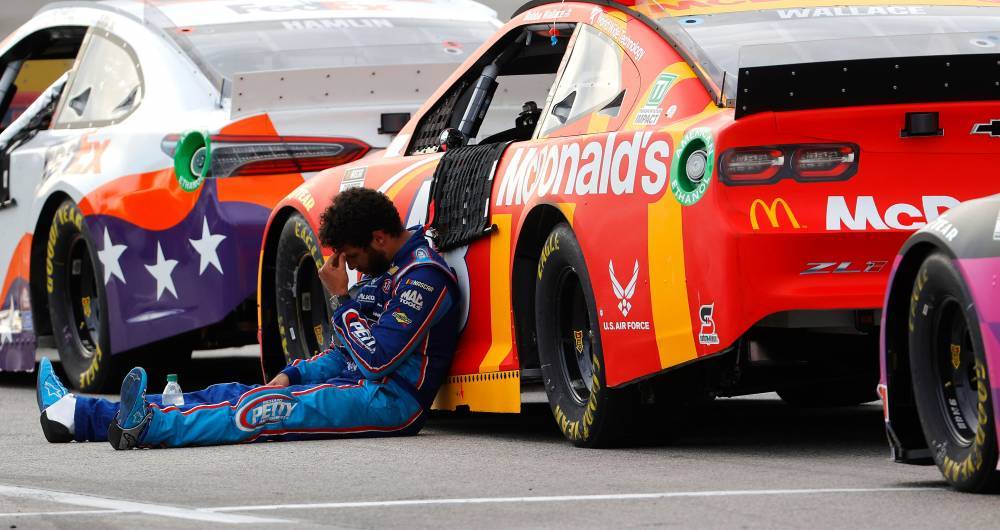 Steve Phelps - Bubba Wallace - NASCAR Driver Bubba Wallace Shares Update After Appearing To Faint During Post-Race Interview - etcanada.com - New York - city Atlanta