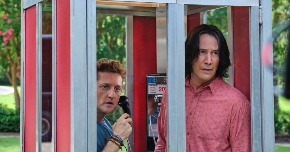Samara Weaving - Alex Winter - Bill Ted 3 poster sends Keanu Reeves fans wild as he reunites with Alex Winter for sequel - mirror.co.uk - county Taylor - city Holland, county Taylor