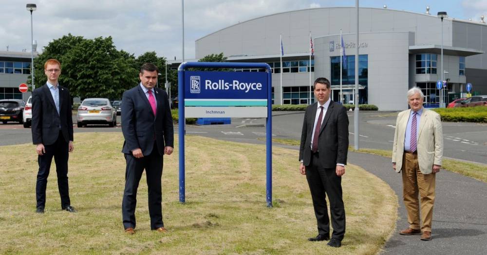 Neil Bibby - Renfrewshire politicians join forces in bid to save 700 axed Rolls-Royce jobs - dailyrecord.co.uk