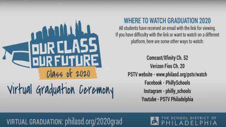 Malcolm Jenkins - Bob Kelly - How to Watch: School District of Philadelphia hosts virtual graduation beginning at 11 a.m. - fox29.com - county Garden - county Hamilton