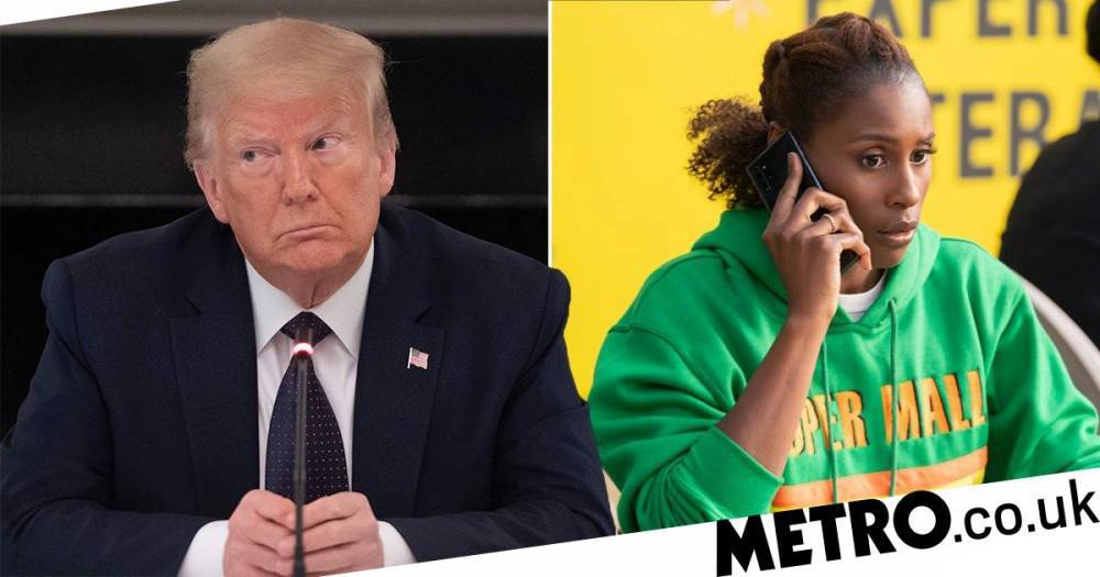 Donald Trump - Issa Rae - Donald Trump’s only liked tweet is about Issa Rae’s latest Insecure episode and she was as confused as us - metro.co.uk - Usa