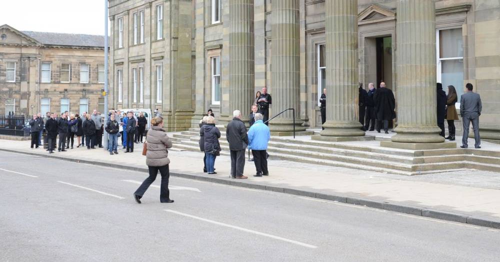 Yob who spat on police officer admits he is ashamed by conduct - dailyrecord.co.uk