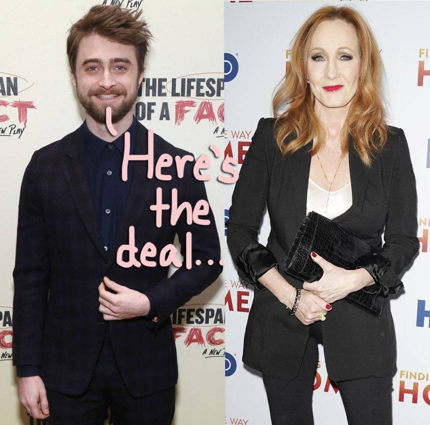 Harry Potter - Daniel Radcliffe Beautifully Responds To J.K. Rowling’s Transphobic Tweet Controversy: ‘Transgender Women Are Women’ - perezhilton.com