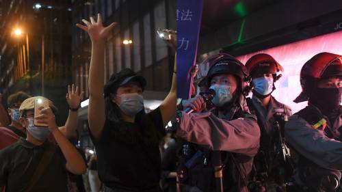Hong Kong protesters gather to mark 1 year anniversary of pro-democracy demonstrations - globalnews.ca - Hong Kong - city Hong Kong