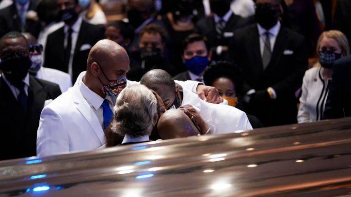 George Floyd - Derek Chauvin - George Floyd funeral photos: Family, notable figures gather together to say goodbye - fox29.com - city Houston - city Minneapolis