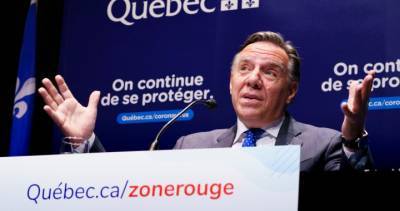 François Legault - Quebec unveils how partial lockdown rules will be enforced in COVID-19 red zones - globalnews.ca