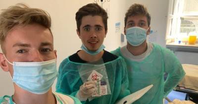 Three Brit friends trapped in Italy after testing positive for coronavirus seven times - mirror.co.uk - Italy - Britain - county Will - city Sheffield - county Florence