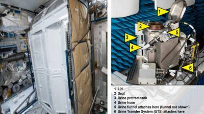 Potty training: NASA tests new $23M titanium space toilet - clickorlando.com - county Island - state Virginia