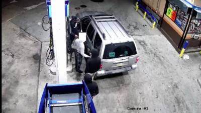North Philadelphia - 3 sought in armed carjacking at gas station in North Philadelphia, police say - fox29.com
