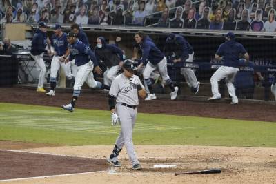 Yankees come up short again in Game 5 loss to Rays - clickorlando.com - New York - city New York - county Bay - county San Diego - city Tampa, county Bay - county Ray