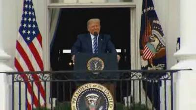 Donald Trump - Trump hosts large crowd at White House following COVID-19 hospitalization - globalnews.ca