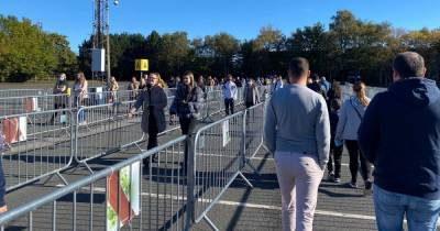 Hundreds queue outside IKEA on last Sunday before Covid-19 restrictions tighten - mirror.co.uk