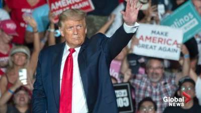 Donald Trump - Coronavirus: Trump says in return to campaign trail that he feels ‘powerful’ - globalnews.ca - state Florida - city Sanford