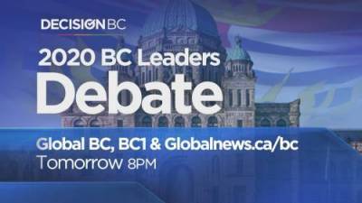 Keith Baldrey - Decision BC: Preview of Tuesday night’s election debate - globalnews.ca - county Green - city Liberal