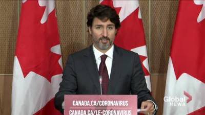 Justin Trudeau - Coronavirus: Trudeau says over 240,000 Canadians applied for new CRB - globalnews.ca - Canada