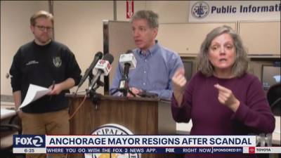 Anchorage mayor resigns after admitting to relationship with TV anchorwoman - fox29.com - San Francisco - city Anchorage, state Alaska - state Alaska - city Athens