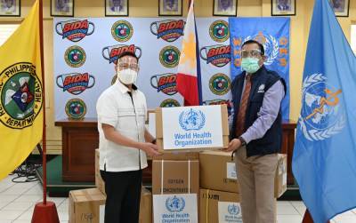 DOH receives WHO donations of PPES and medical devices - who.int - Philippines - city Manila