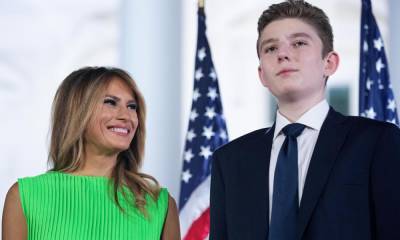 Melania Trump - Barron Trump - First Lady Melania Trump reveals son Barron had COVID-19 - us.hola.com - Usa