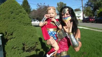 Jenn Frederick - Aston girl battling neuroblastoma surprised by Wonder Woman ahead of 4th birthday - fox29.com - state Delaware