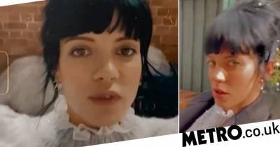 Lily Allen - David Harbour - Lily Allen makes her feelings known about London’s coronavirus rating as she sings: ‘F**k Tier Two’ - metro.co.uk - Usa - city Las Vegas