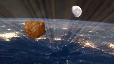 Chicken nugget launched into space to celebrate supermarket chain’s 50th anniversary - fox29.com - Britain - Iceland