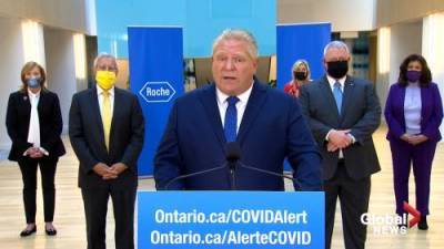Doug Ford - Coronavirus: Ontario Premier Ford announces York Region moving back to a modified Stage 2 - globalnews.ca - city Ottawa - county York