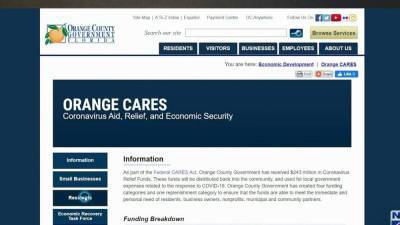 Jerry Demings - Orange County to reopen CARES Act grants to small and home-based businesses - clickorlando.com - state Florida - county Orange - county Will