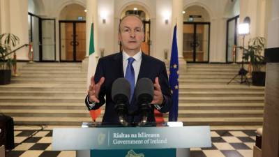 Micheál Martin - Government to consider tighter Covid restrictions - rte.ie - Ireland - city Brussels