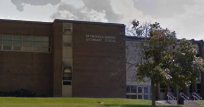 Mark Fisher - Coronavirus case confirmed at Sir Frederick Banting Secondary School in London, Ont. - globalnews.ca - city London - county Huron - city Stratford